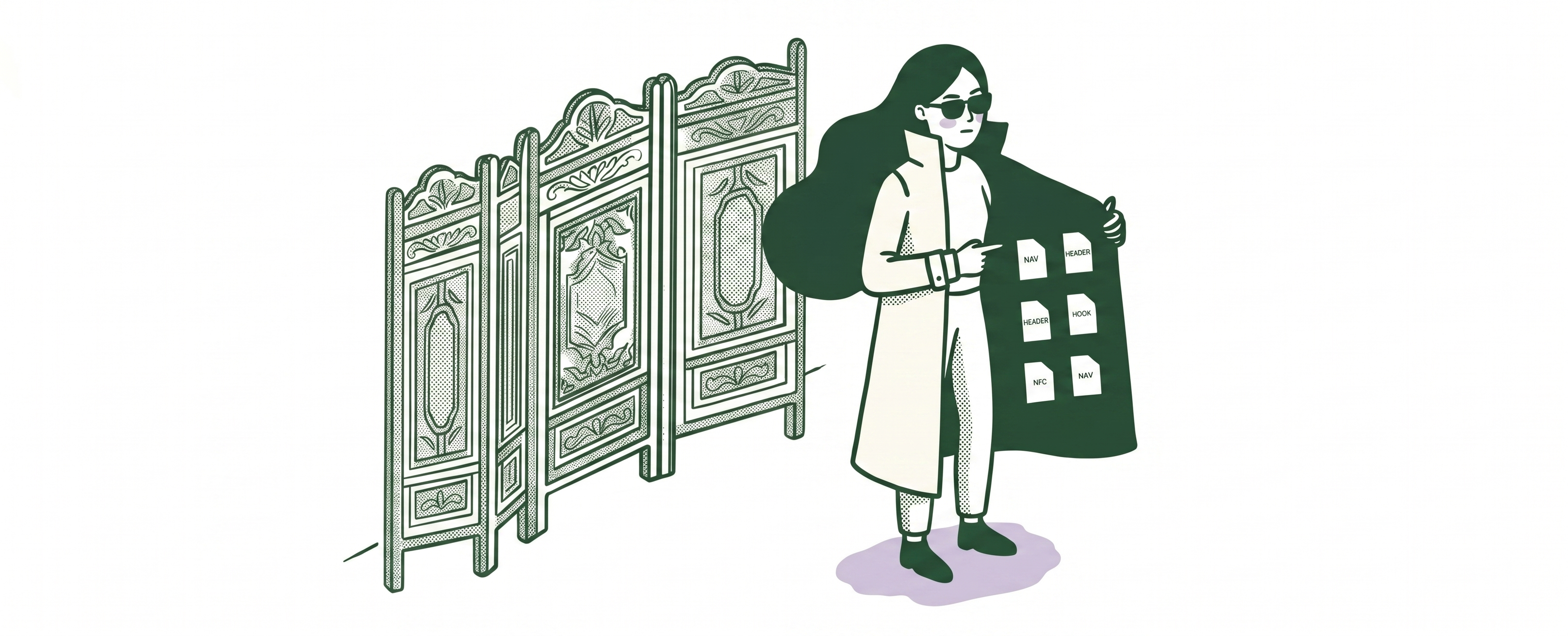 The Six Things Nobody Taught Us - editorial illustration